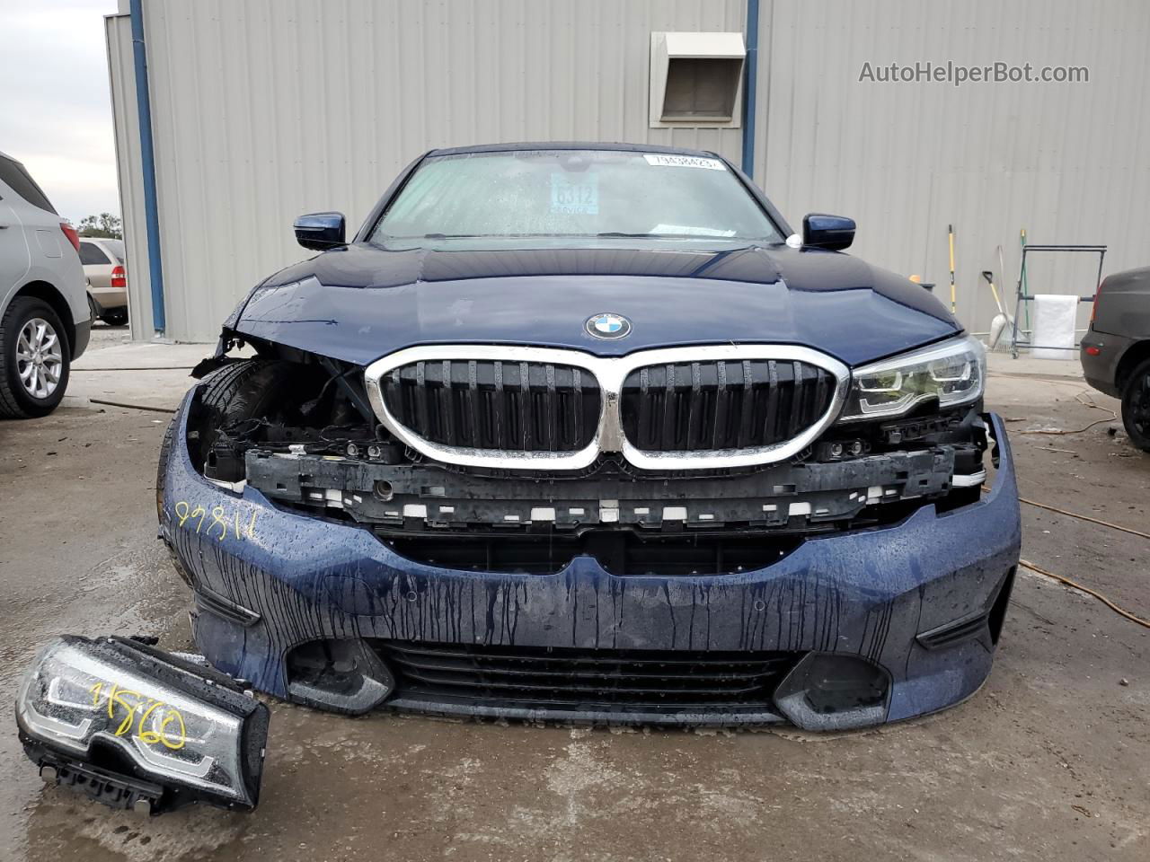 2020 Bmw 330i  Blue vin: 3MW5R1J06L8B37998