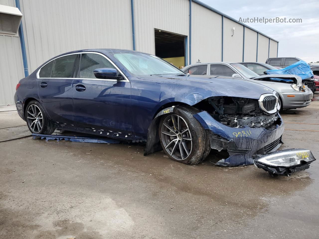 2020 Bmw 330i  Blue vin: 3MW5R1J06L8B37998