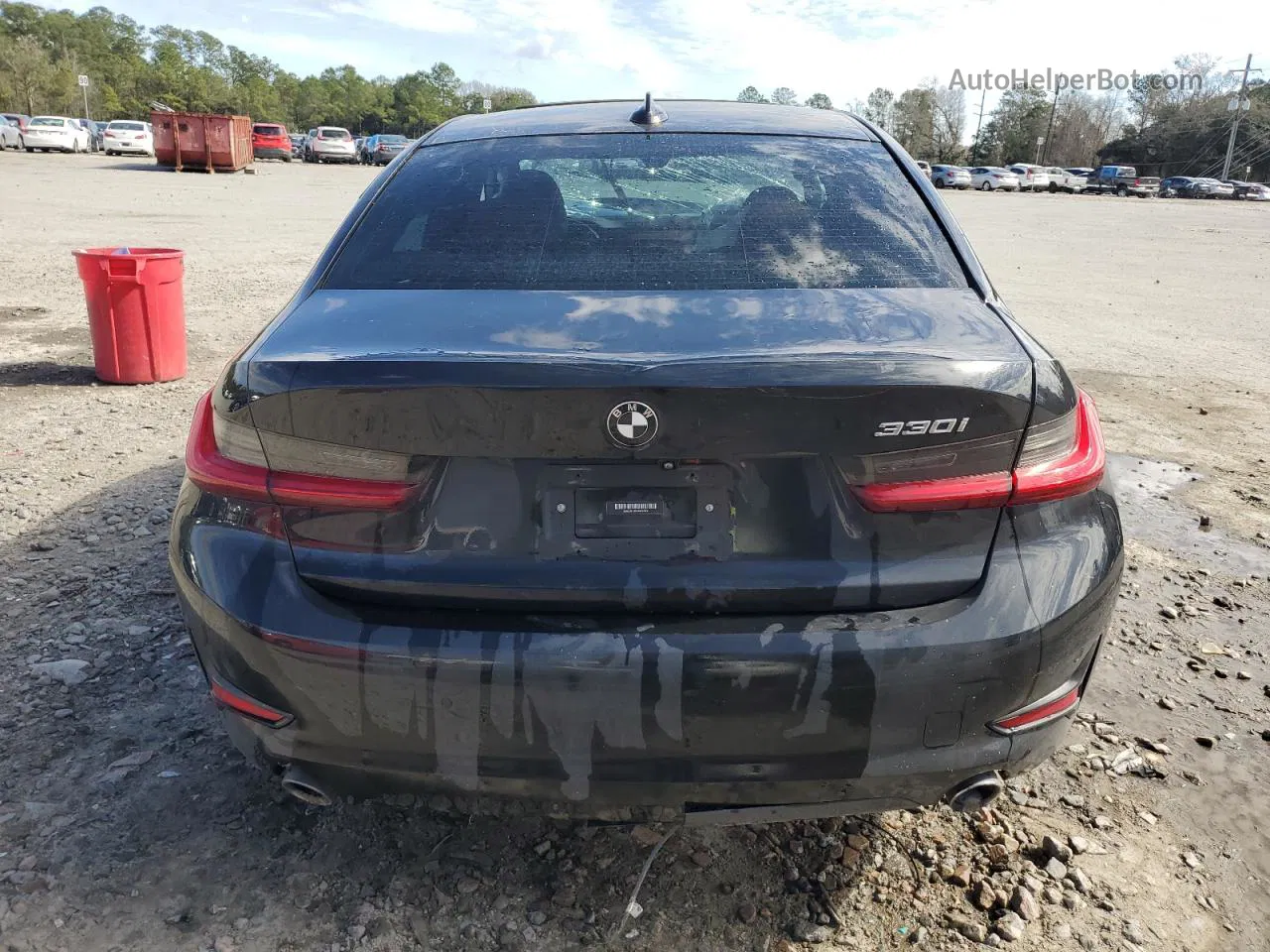 2021 Bmw 330i  Black vin: 3MW5R1J06M8B62630