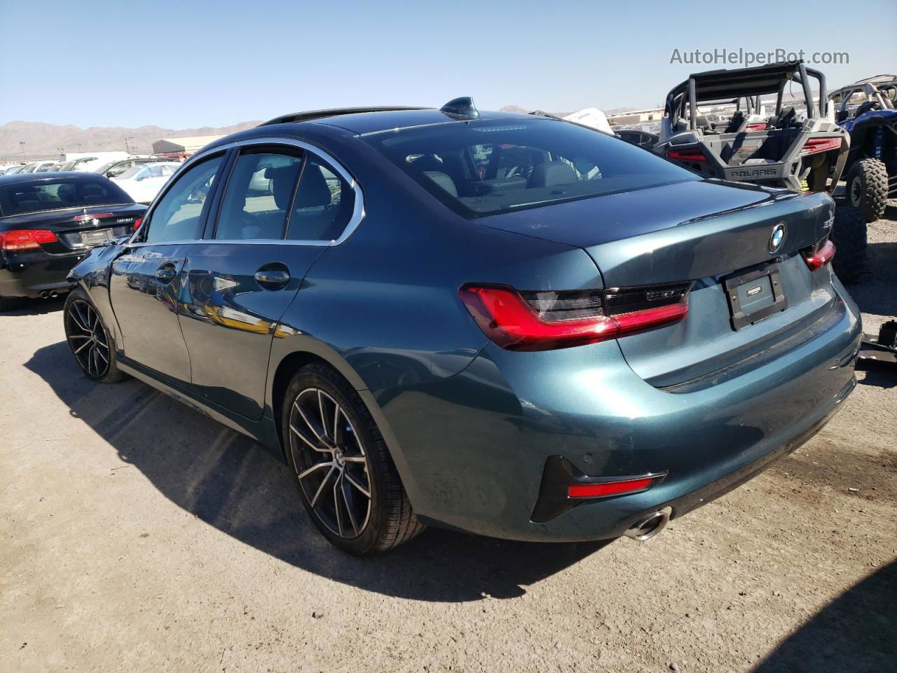 2021 Bmw 330i  Blue vin: 3MW5R1J06M8B90122