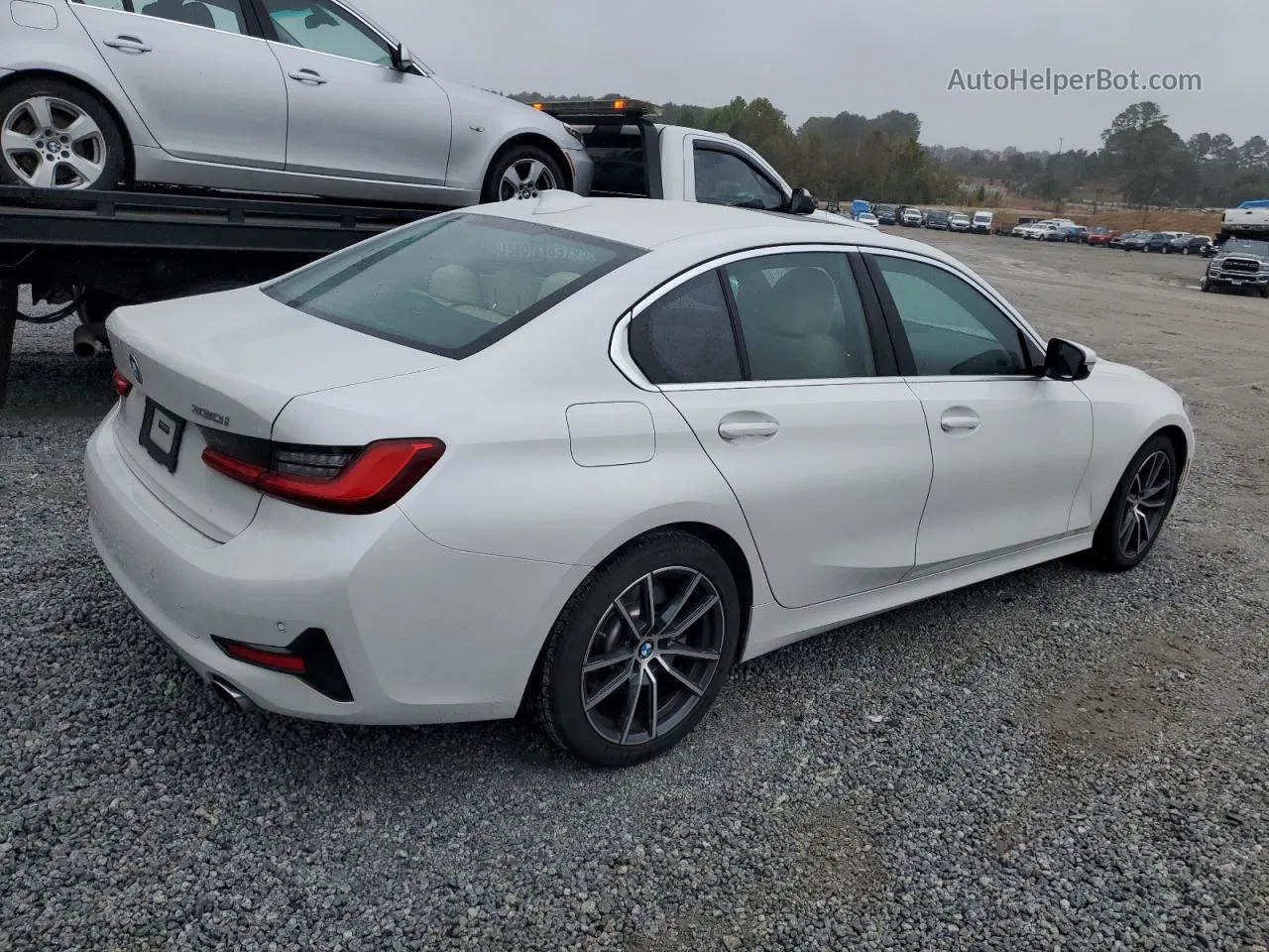 2021 Bmw 330i  White vin: 3MW5R1J06M8C07856