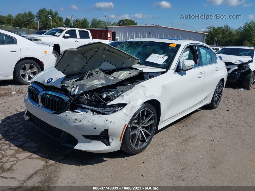 2020 Bmw 3 Series 330i White vin: 3MW5R1J07L8B07179