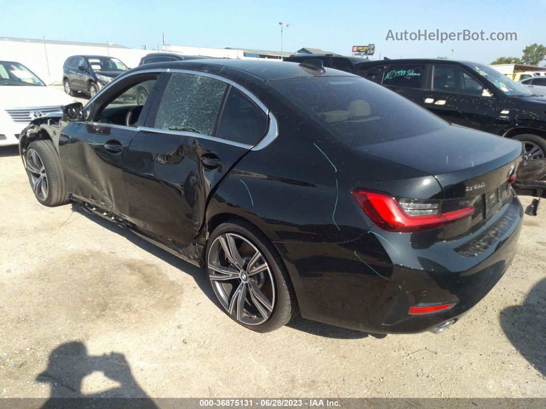 2020 Bmw 3 Series 330i Black vin: 3MW5R1J07L8B09305