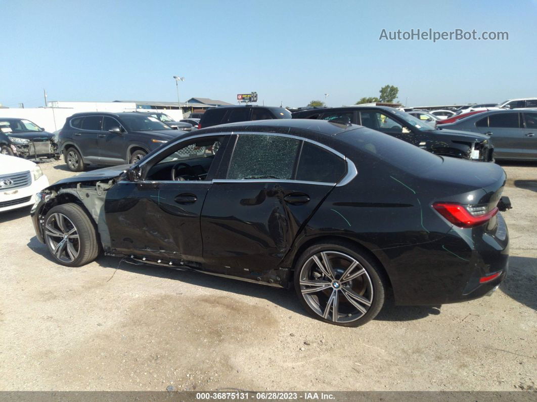 2020 Bmw 3 Series 330i Black vin: 3MW5R1J07L8B09305