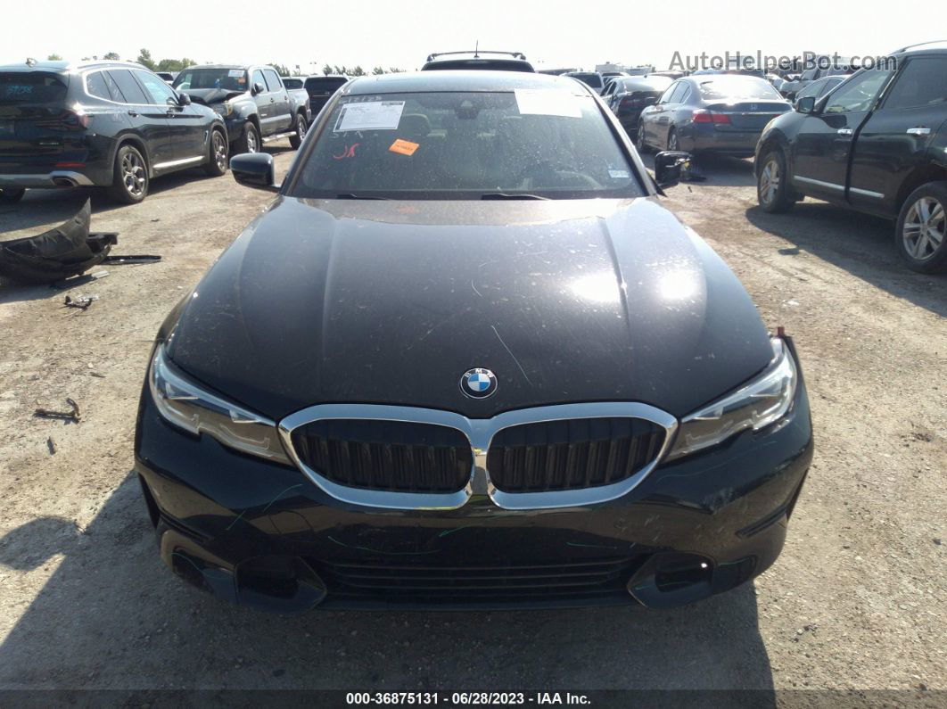 2020 Bmw 3 Series 330i Black vin: 3MW5R1J07L8B09305