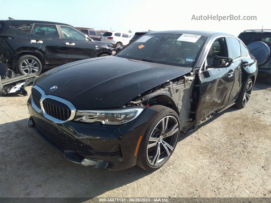 2020 Bmw 3 Series 330i Black vin: 3MW5R1J07L8B09305