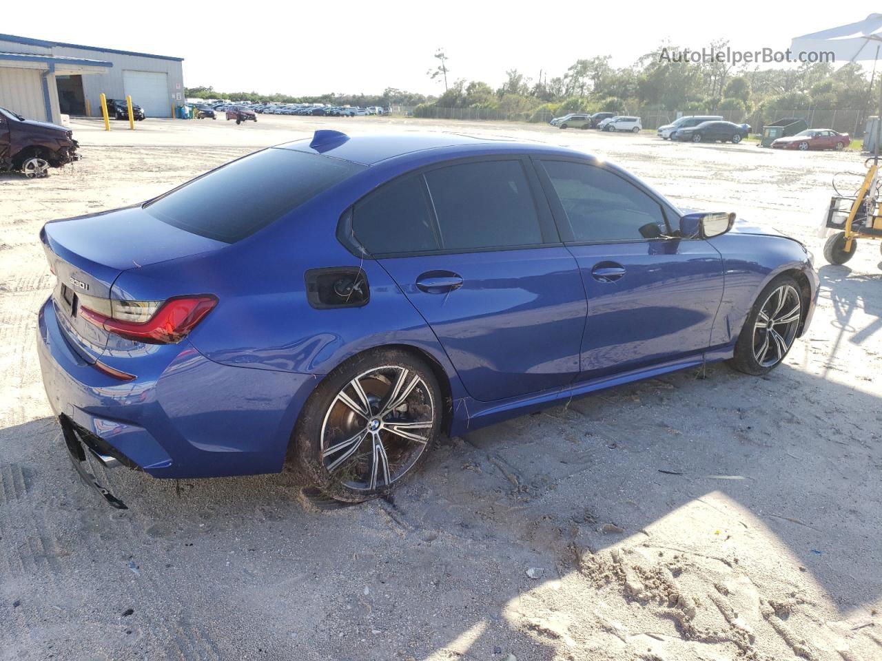 2020 Bmw 330i  Blue vin: 3MW5R1J07L8B27903