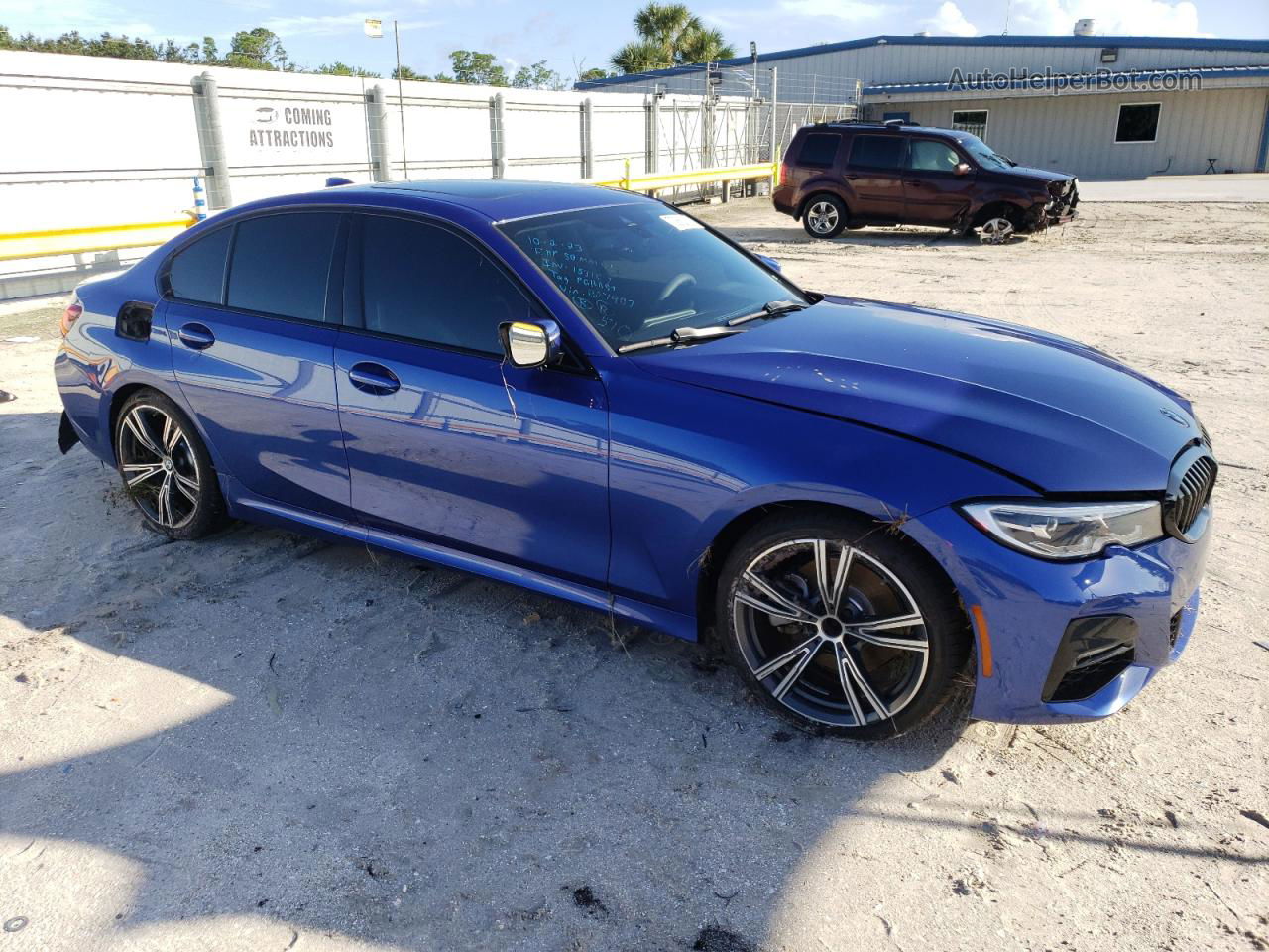 2020 Bmw 330i  Blue vin: 3MW5R1J07L8B27903