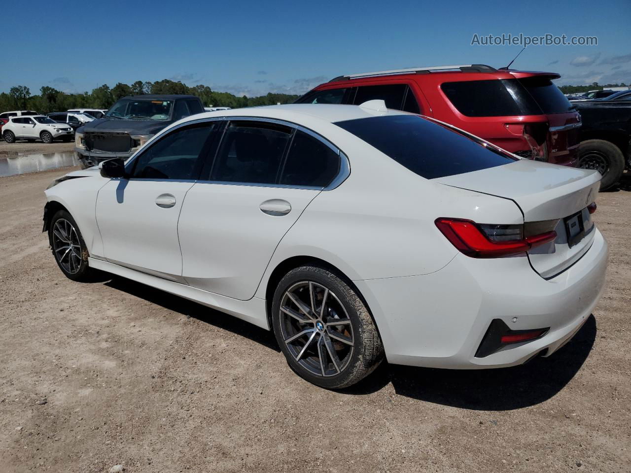 2020 Bmw 330i  White vin: 3MW5R1J07L8B34186