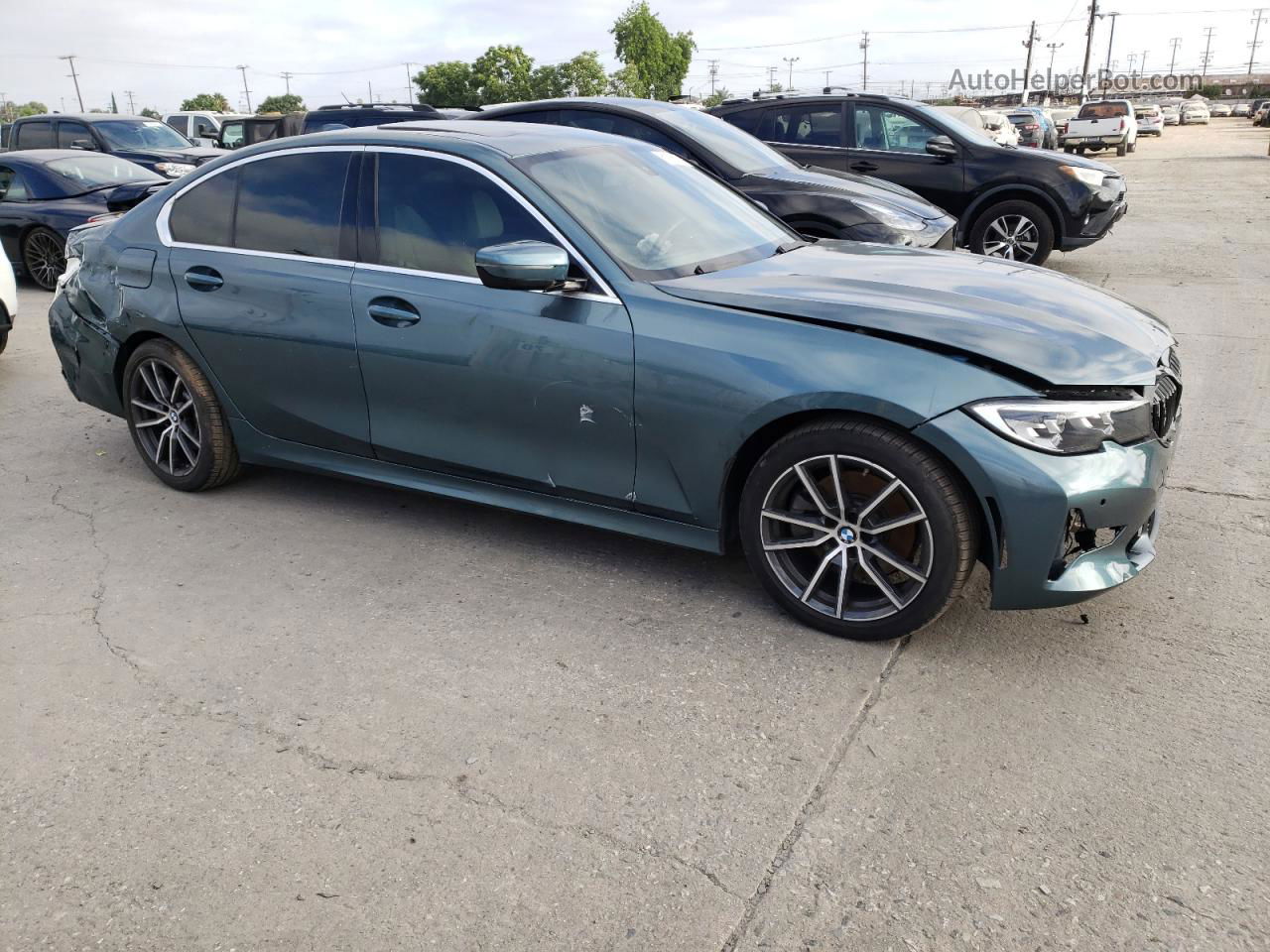 2020 Bmw 330i  Green vin: 3MW5R1J08L8B07515