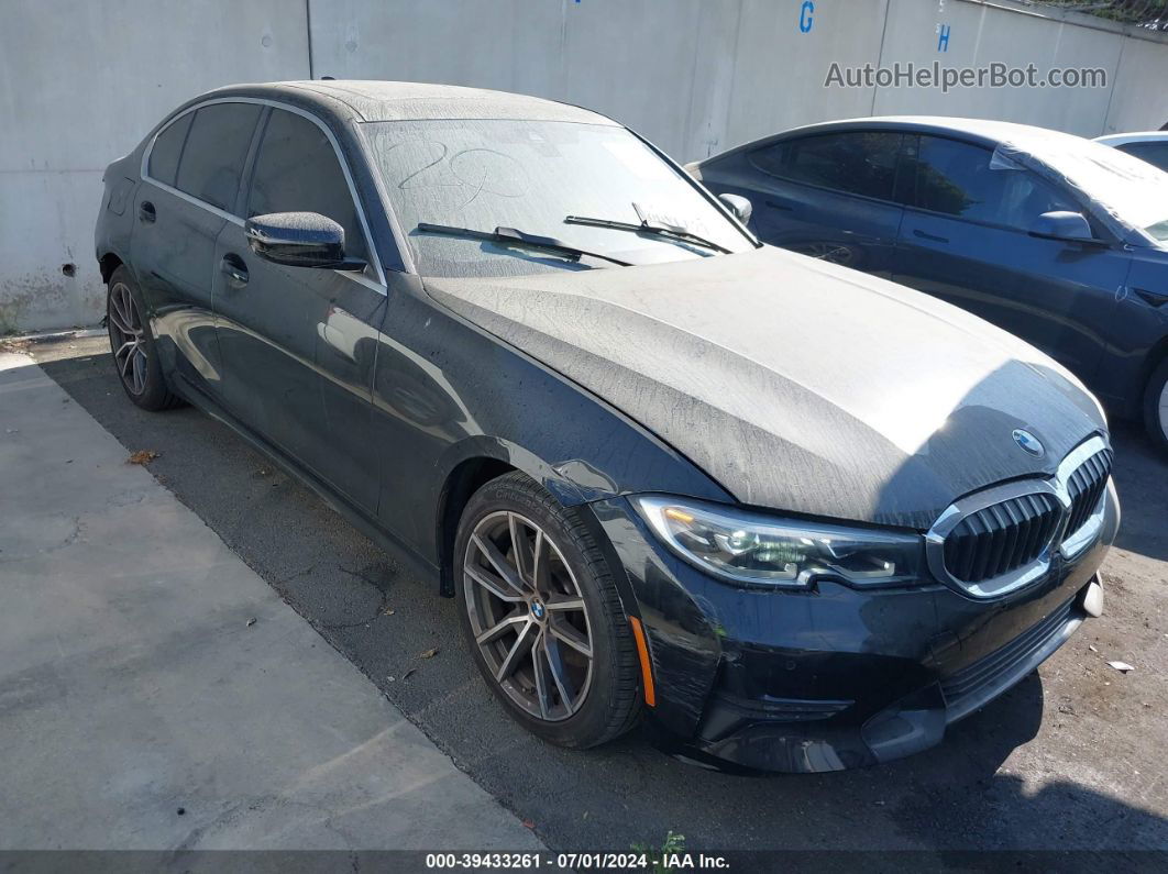 2020 Bmw 330i   Black vin: 3MW5R1J08L8B32835