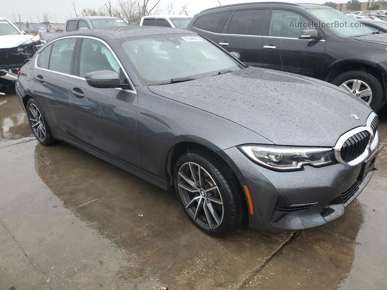 2020 Bmw 330i  Gray vin: 3MW5R1J08L8B43558