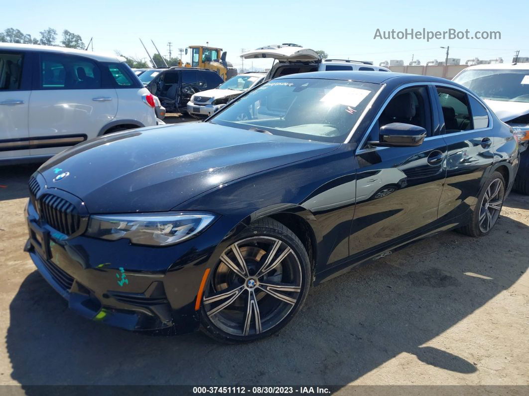 2020 Bmw 3 Series 330i Black vin: 3MW5R1J0XL8B36482