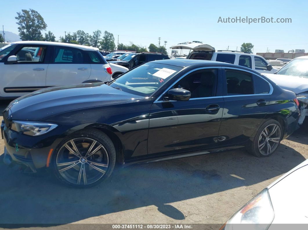 2020 Bmw 3 Series 330i Black vin: 3MW5R1J0XL8B36482