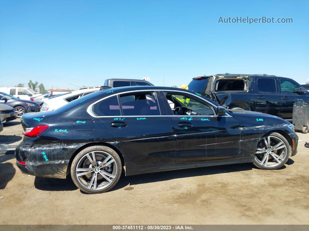 2020 Bmw 3 Series 330i Black vin: 3MW5R1J0XL8B36482