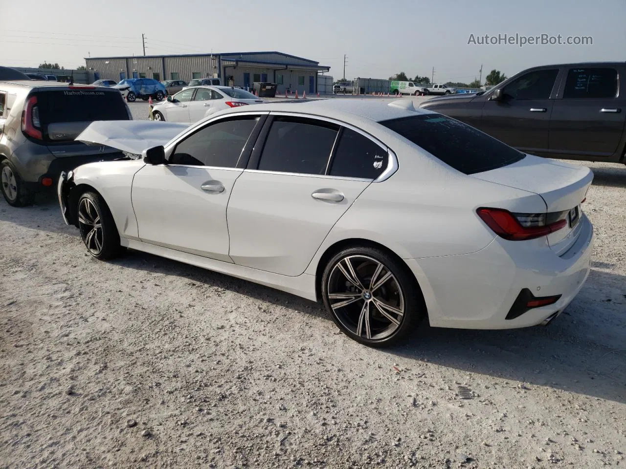 2021 Bmw 330i  White vin: 3MW5R1J0XM8C11148