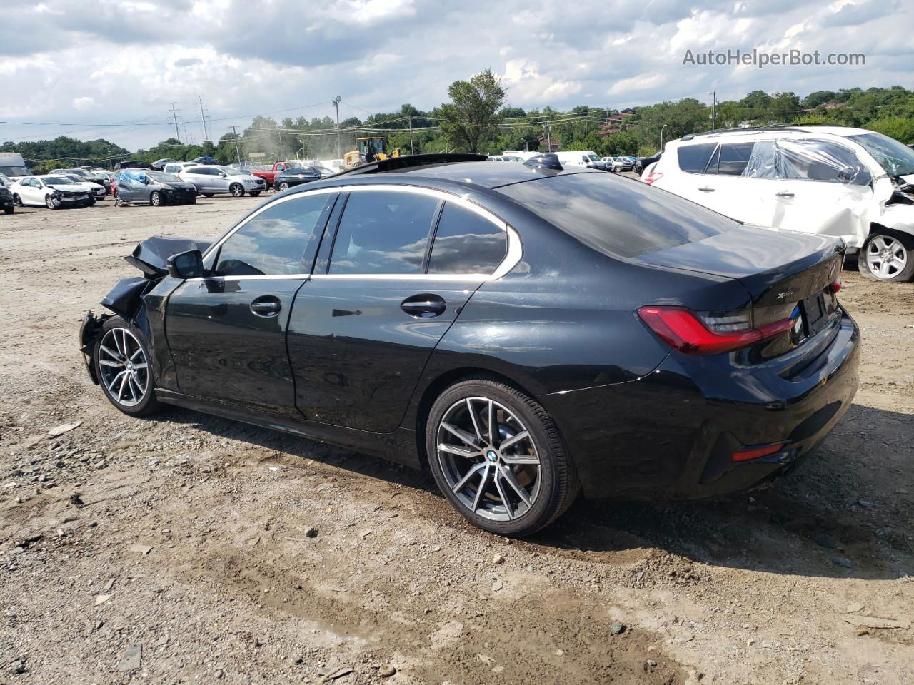 2020 Bmw 330xi  Black vin: 3MW5R7J00L8B14347