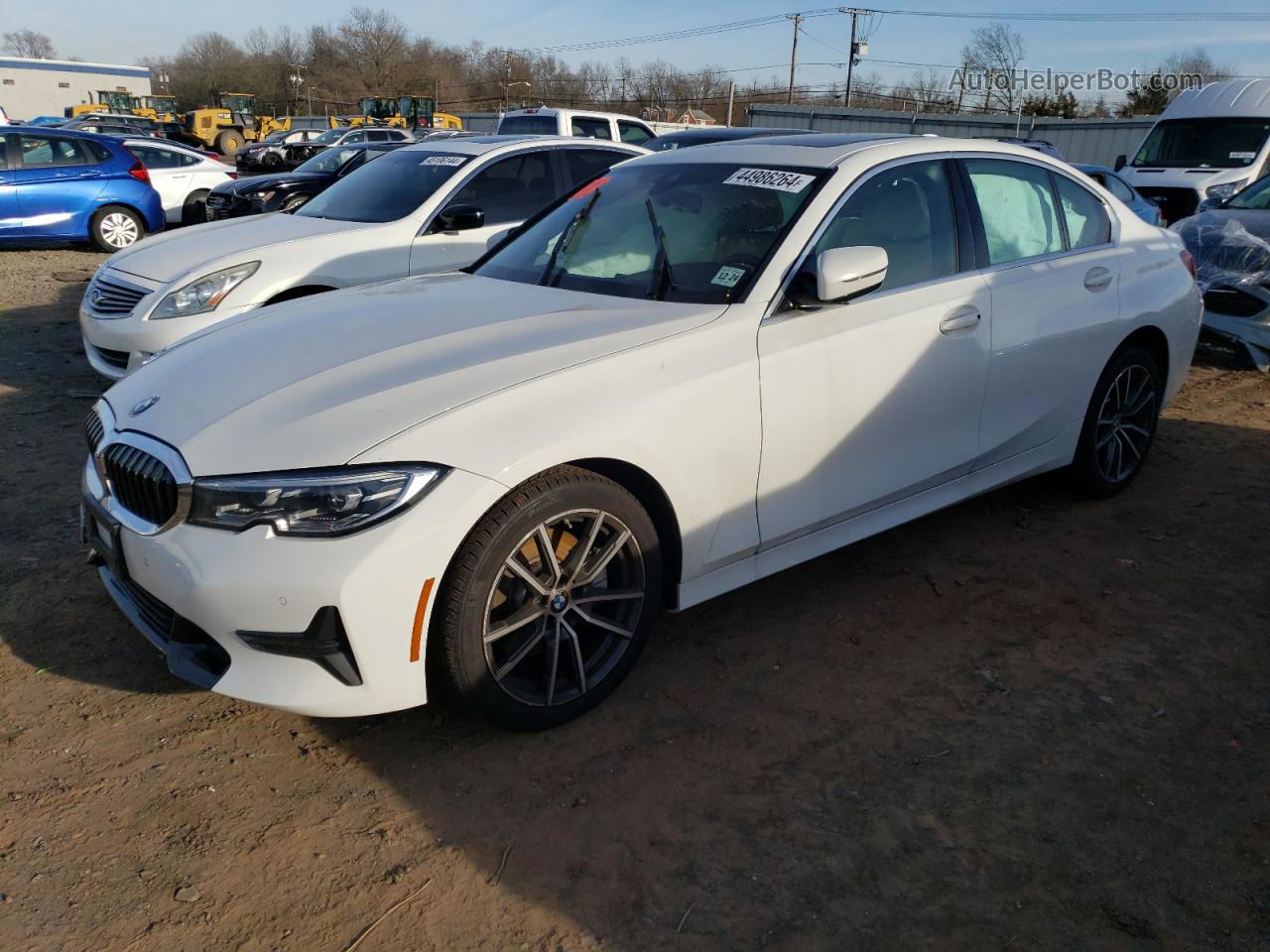 2020 Bmw 330xi  White vin: 3MW5R7J00L8B15708