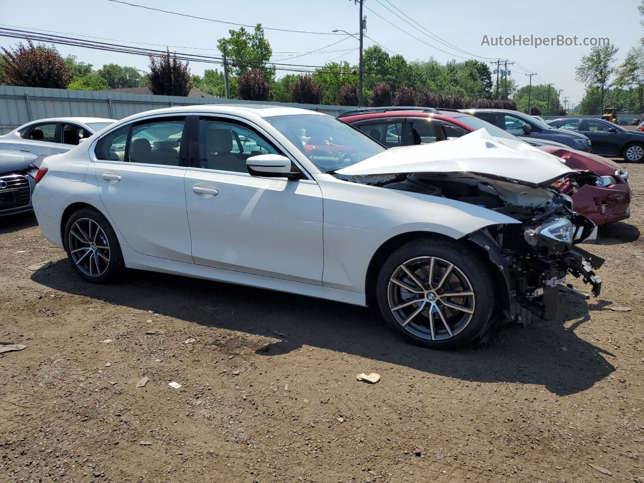 2020 Bmw 330xi  Белый vin: 3MW5R7J00L8B19810