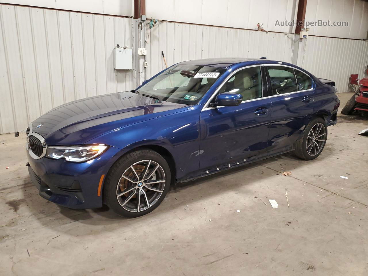 2020 Bmw 330xi  Blue vin: 3MW5R7J01L8B11487