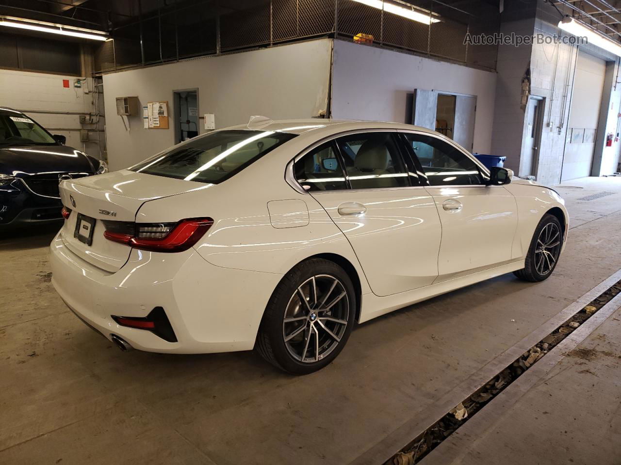 2020 Bmw 330xi  White vin: 3MW5R7J01L8B16060