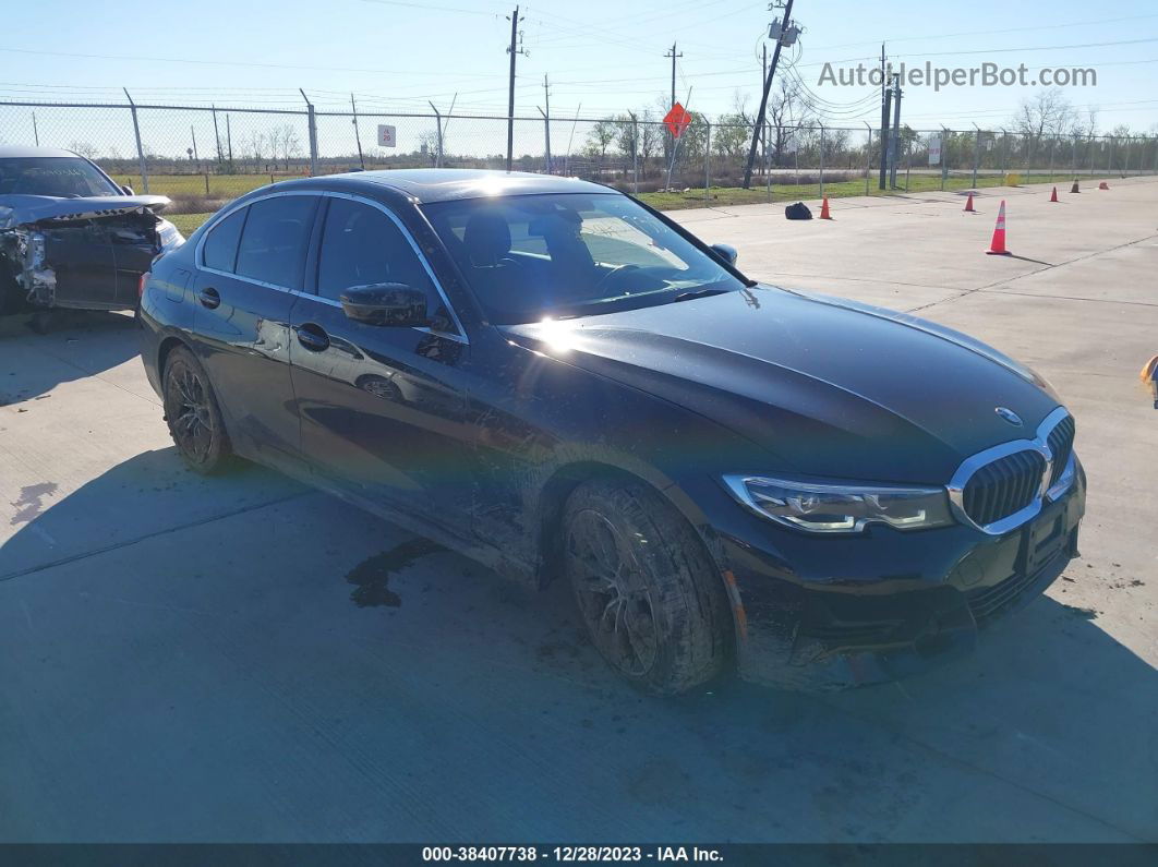 2020 Bmw 330i Xdrive Black vin: 3MW5R7J01L8B23705