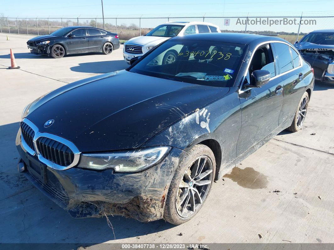 2020 Bmw 330i Xdrive Black vin: 3MW5R7J01L8B23705