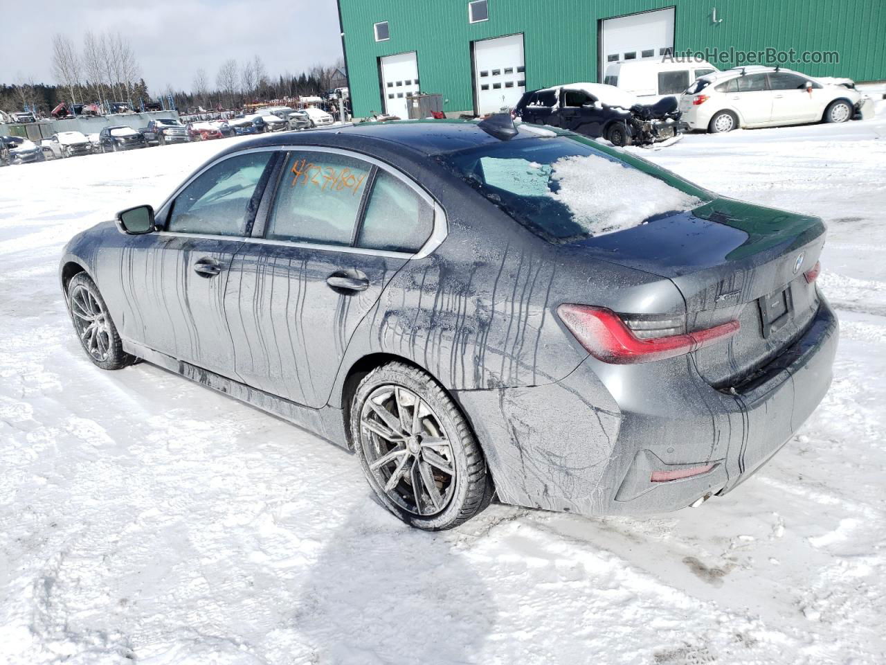 2020 Bmw 330xi  Charcoal vin: 3MW5R7J01L8B35224