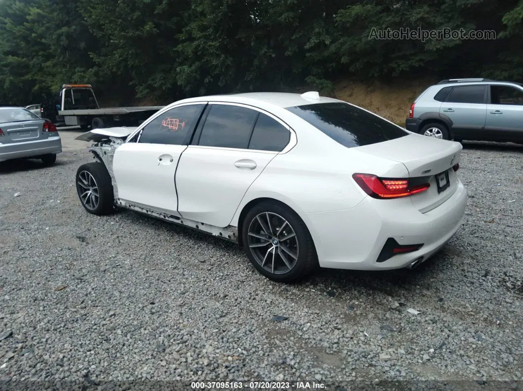 2021 Bmw 3 Series 330i Xdrive White vin: 3MW5R7J01M8B50856