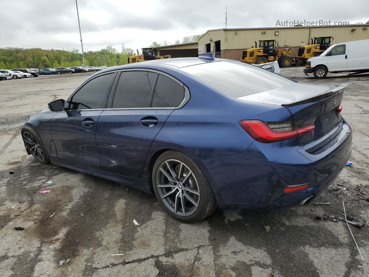 2020 Bmw 330xi  Blue vin: 3MW5R7J02L8B15600