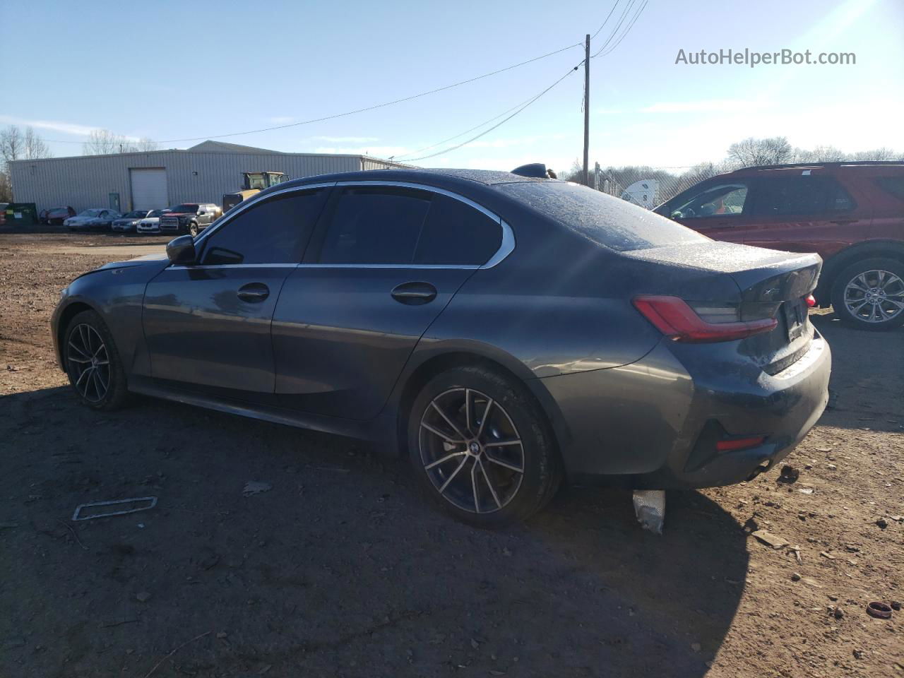 2020 Bmw 330xi  Gray vin: 3MW5R7J03L8B09160