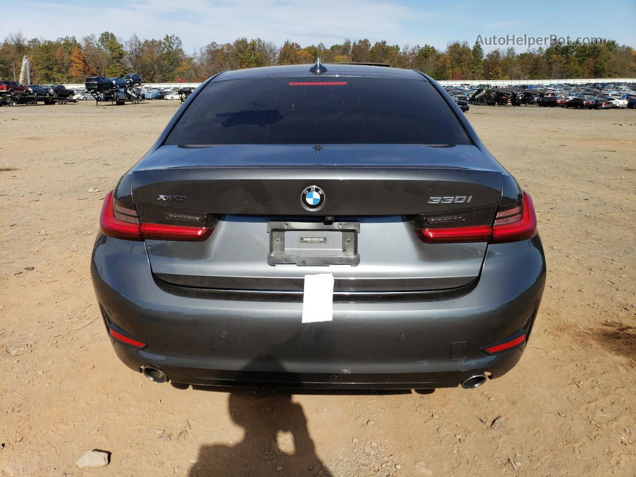 2020 Bmw 330xi  Gray vin: 3MW5R7J03L8B13936