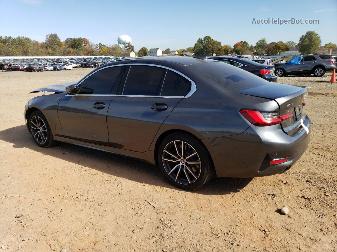 2020 Bmw 330xi  Серый vin: 3MW5R7J03L8B13936