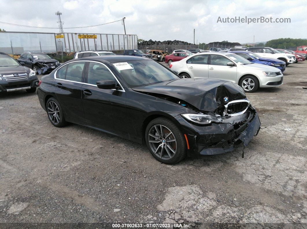 2020 Bmw 3 Series 330i Xdrive Black vin: 3MW5R7J03L8B20143