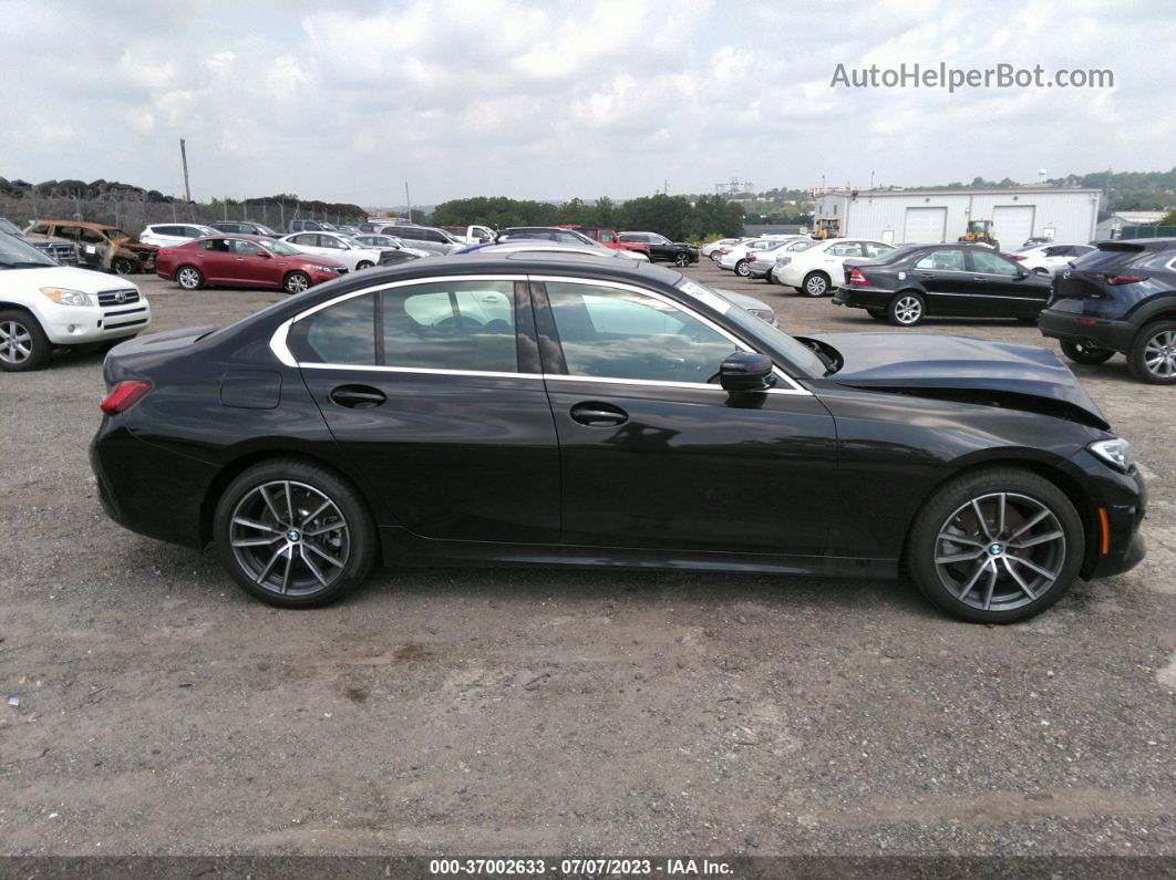 2020 Bmw 3 Series 330i Xdrive Black vin: 3MW5R7J03L8B20143