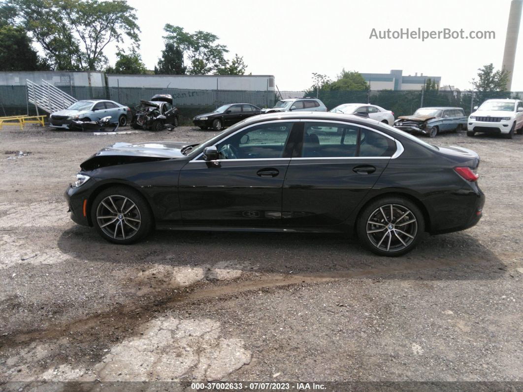 2020 Bmw 3 Series 330i Xdrive Black vin: 3MW5R7J03L8B20143