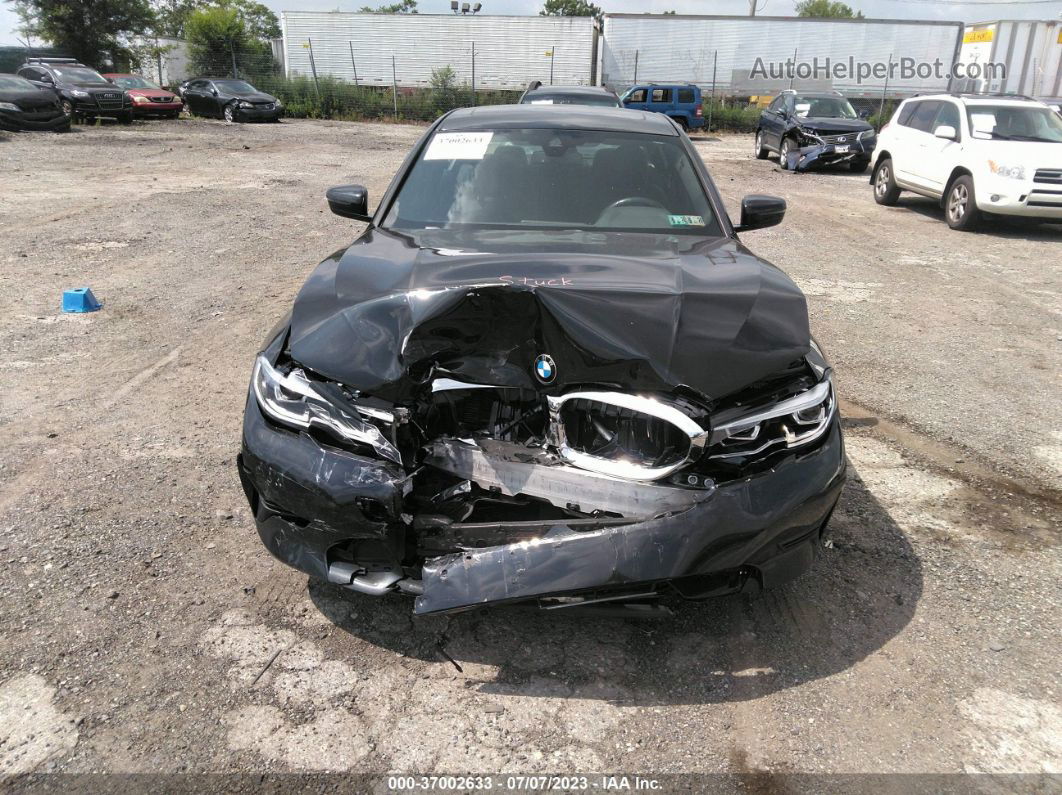 2020 Bmw 3 Series 330i Xdrive Black vin: 3MW5R7J03L8B20143