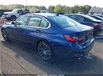 2020 Bmw 3 Series 330i Xdrive Blue vin: 3MW5R7J04L8B11242