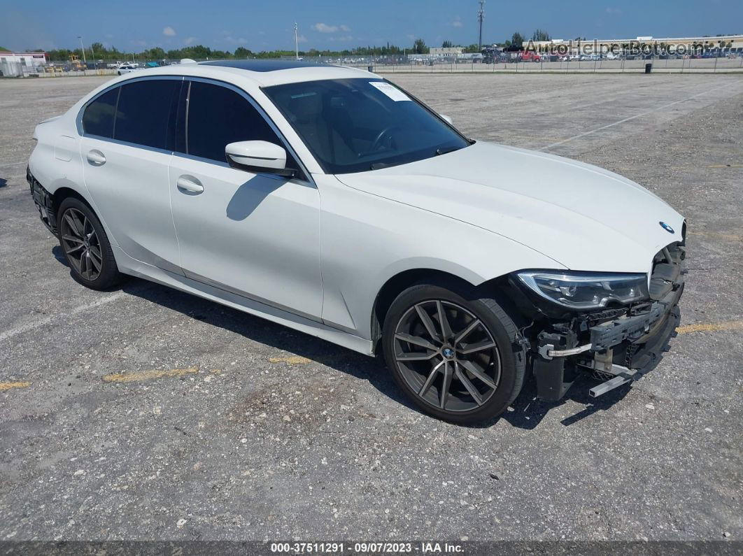 2020 Bmw 3 Series 330i Xdrive White vin: 3MW5R7J04L8B20586