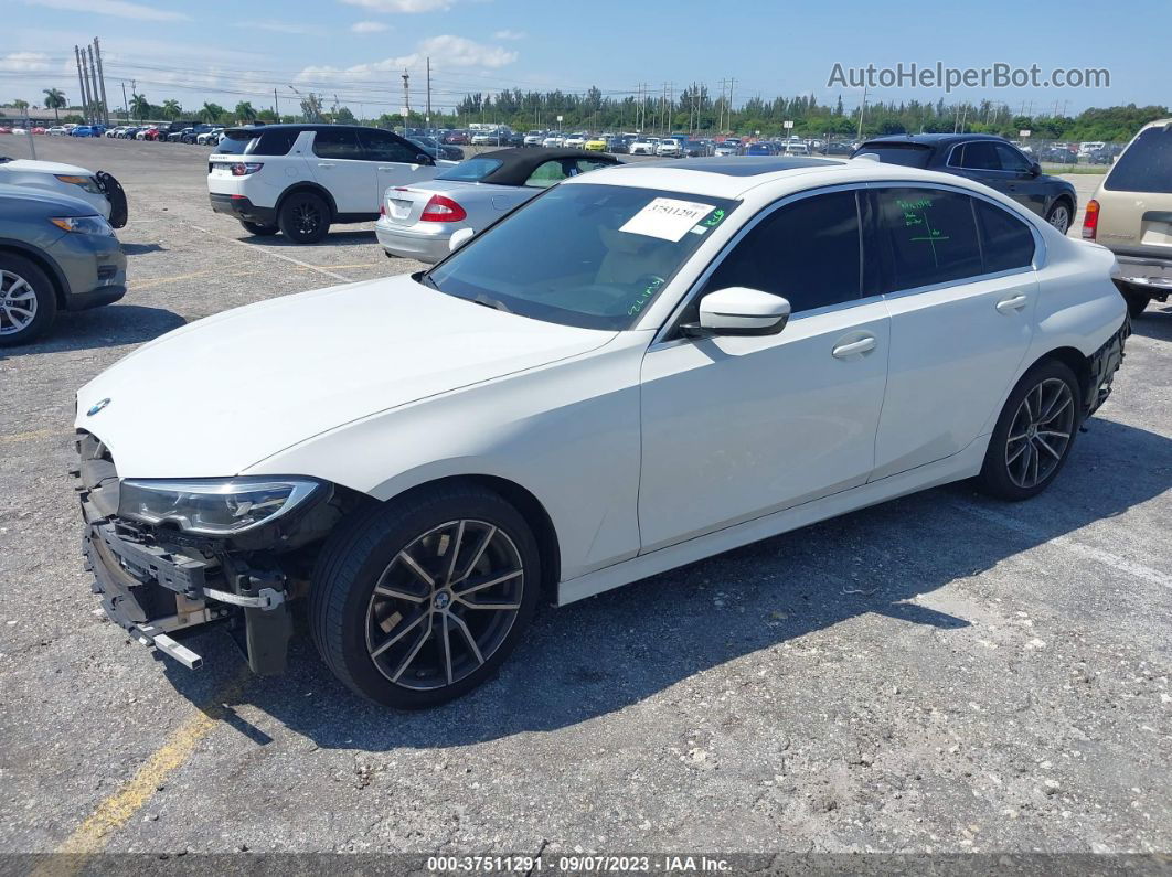 2020 Bmw 3 Series 330i Xdrive White vin: 3MW5R7J04L8B20586