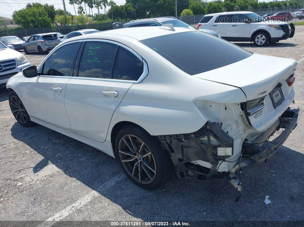 2020 Bmw 3 Series 330i Xdrive White vin: 3MW5R7J04L8B20586