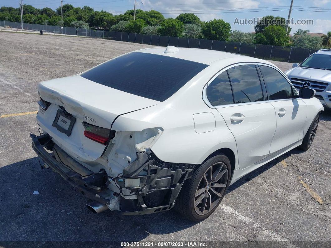 2020 Bmw 3 Series 330i Xdrive White vin: 3MW5R7J04L8B20586