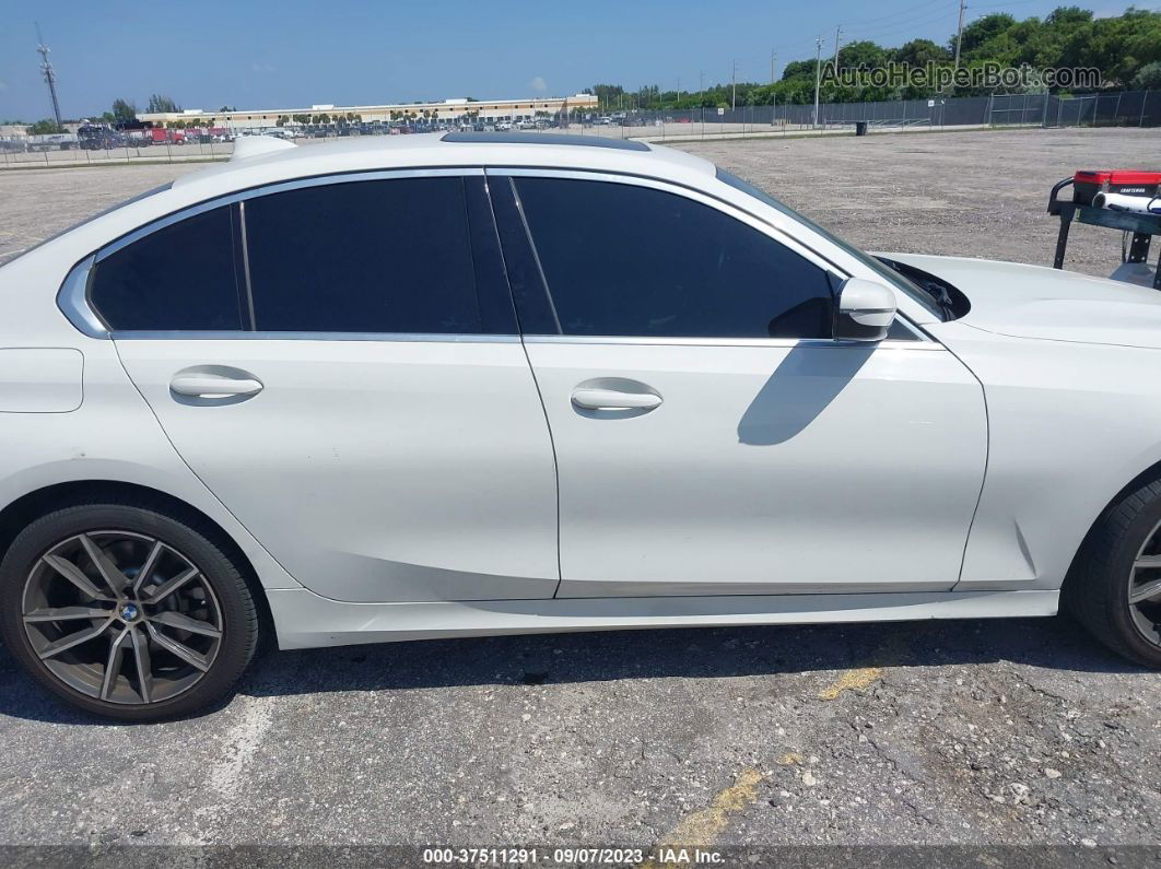 2020 Bmw 3 Series 330i Xdrive White vin: 3MW5R7J04L8B20586