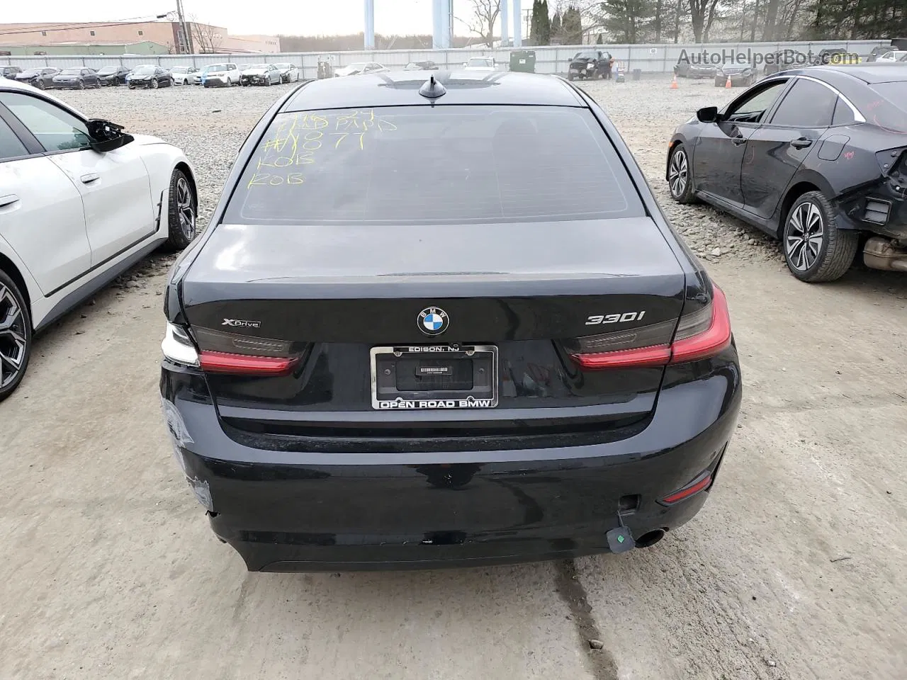 2020 Bmw 330xi  Black vin: 3MW5R7J04L8B23892