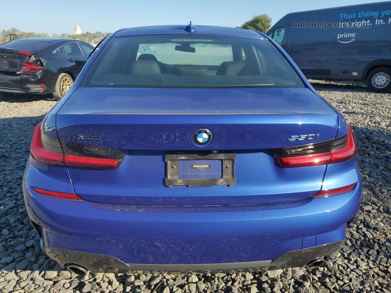 2020 Bmw 330xi  Blue vin: 3MW5R7J04L8B33631