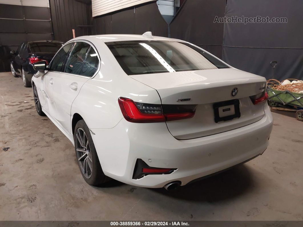 2020 Bmw 330i Xdrive White vin: 3MW5R7J05L8B23691