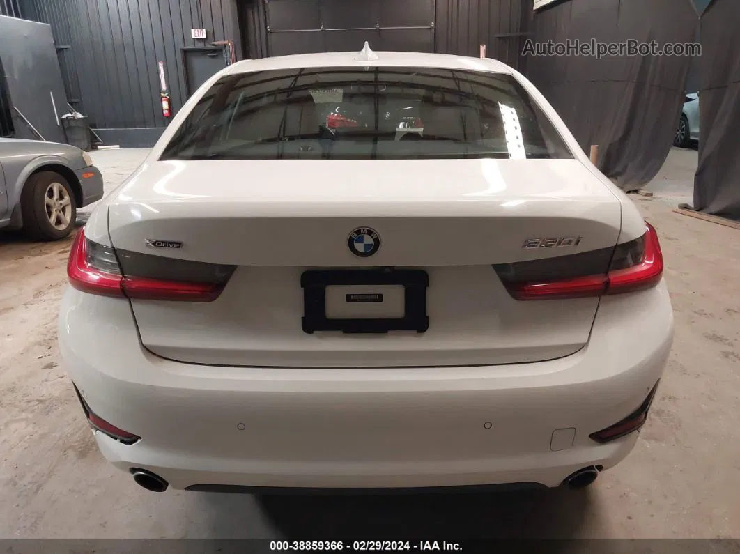 2020 Bmw 330i Xdrive White vin: 3MW5R7J05L8B23691