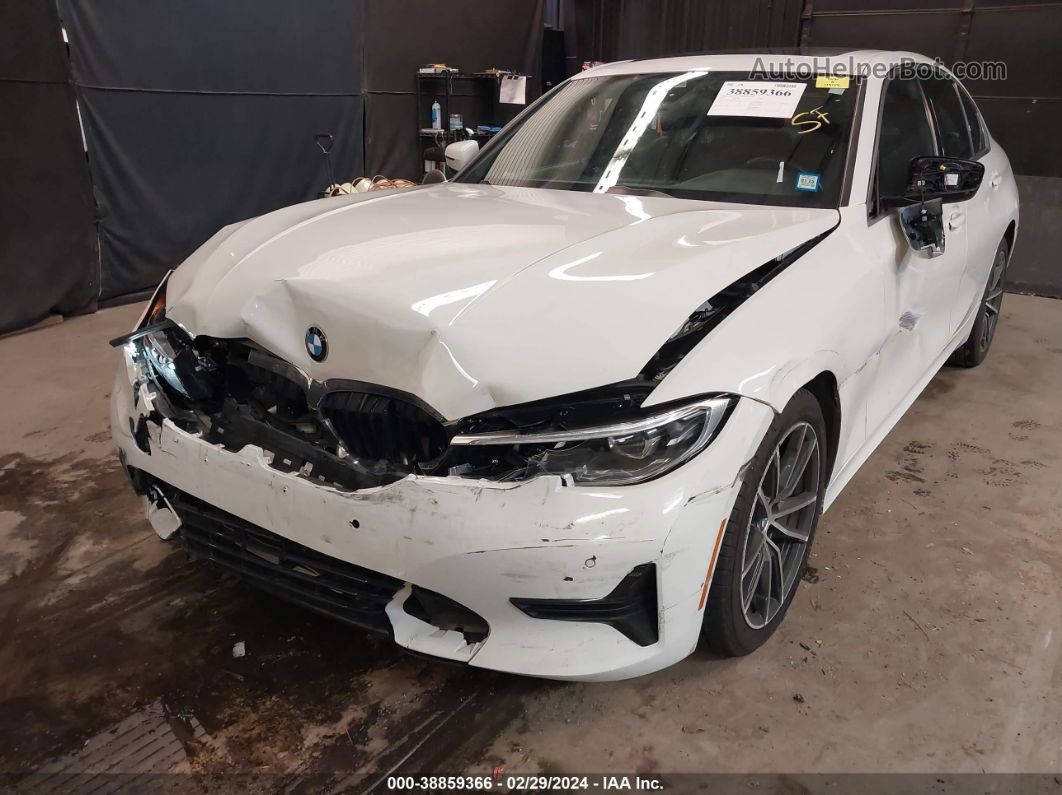 2020 Bmw 330i Xdrive White vin: 3MW5R7J05L8B23691