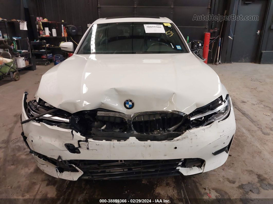 2020 Bmw 330i Xdrive White vin: 3MW5R7J05L8B23691