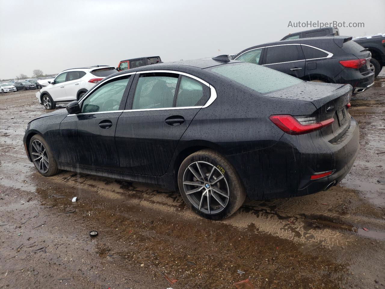 2020 Bmw 330xi  Black vin: 3MW5R7J05L8B24632